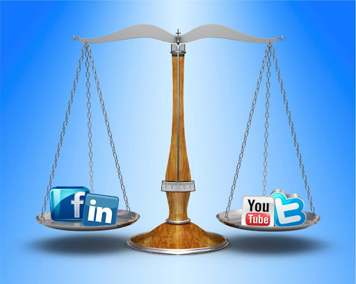 Social Networking Balance For Business